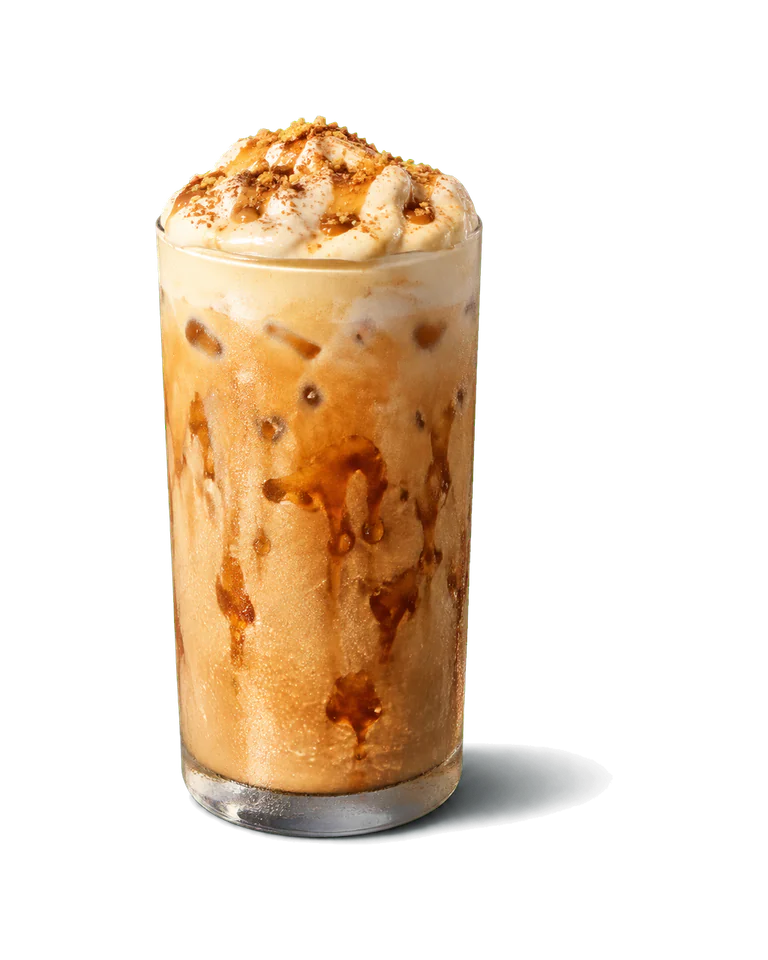 Cafe Iced Cookie Butter Latte made at home — copycat recipe
