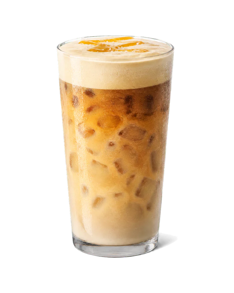 Cafe Iced Salted Honey Latte made at home — copycat recipe